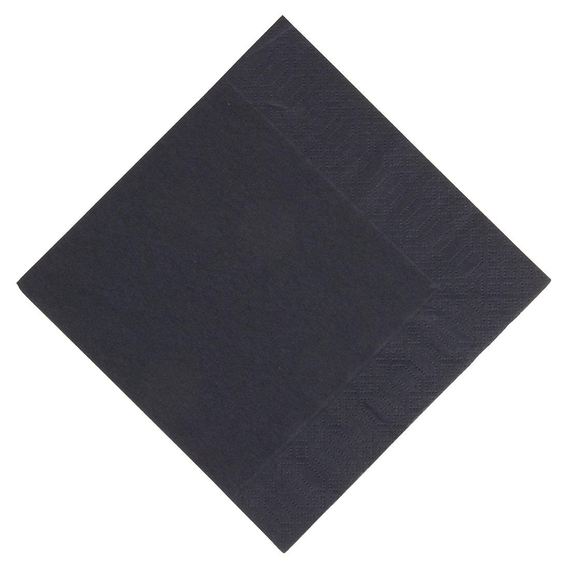 Duni Kompostierbare Lunchservietten schwarz 33cm (1000 Stück) Duni Kompostierbare Lunchservietten schwarz 33cm (1000 Stück)