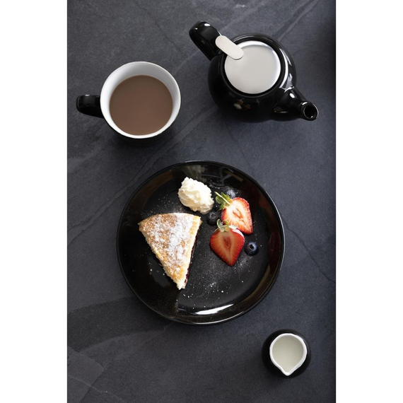 Olympia Cafe Coupe Teller Schwarz - 200mm 8" (12 Stück) 1 Olympia Cafe Coupe Teller Schwarz - 200mm 8" (12 Stück)