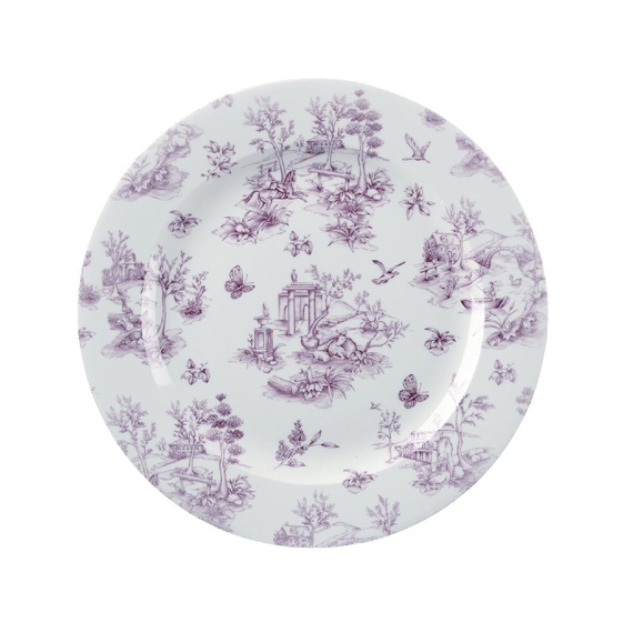 Churchill Vintage Prints Teller, Cranberry-Toile-Druck, 305 mm, (6 Stück) Churchill Vintage Prints Teller, Cranberry-Toile-Druck, 305 mm, (6 Stück)