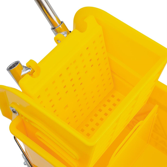 Jantex Moppeimer mit Mopppresse gelb 20L 3 Jantex Moppeimer mit Mopppresse gelb 20L