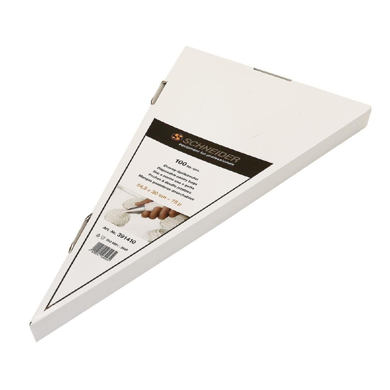 Schneider Einwegspritzbeutel weiß 54,5cm (100 Stück) Schneider Einwegspritzbeutel weiß 54,5cm (100 Stück)