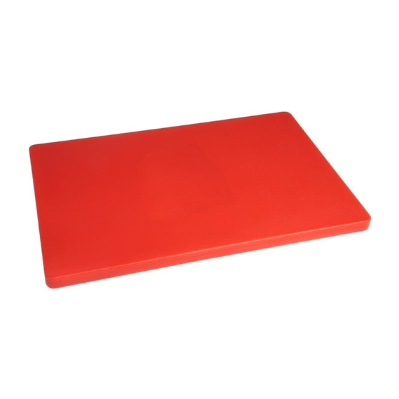 Hygiplas LDPE extra dickes Schneidebrett rot 45x30x2cm Hygiplas LDPE extra dickes Schneidebrett rot 45x30x2cm