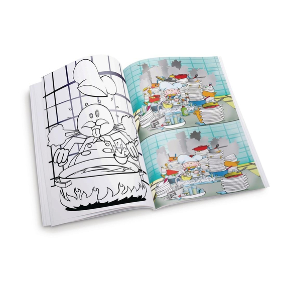 Dining Kids Malbücher Koch (50 Stück) Dining Kids Malbücher Koch (50 Stück)