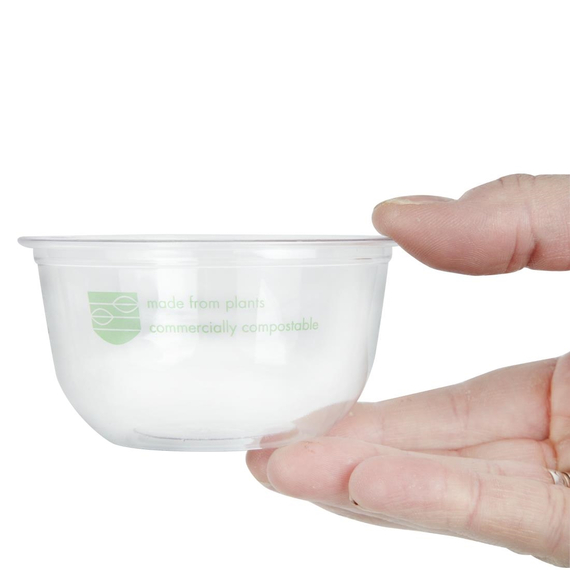 Vegware 96 kompostierbare Rundbehälter 237ml (1000 Stück) 4 Vegware 96 kompostierbare Rundbehälter 237ml (1000 Stück)