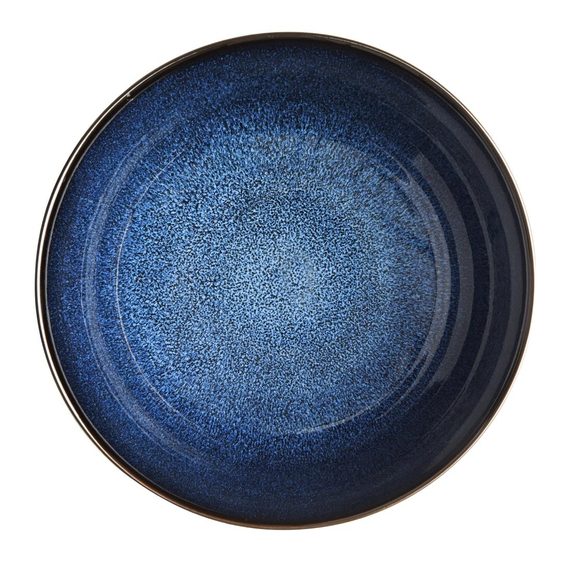 Olympia Luna Mitternachtsblaue Schalen mit Fuß 205mm (4 Stück) 4 Olympia Luna Mitternachtsblaue Schalen mit Fuß 205mm (4 Stück)