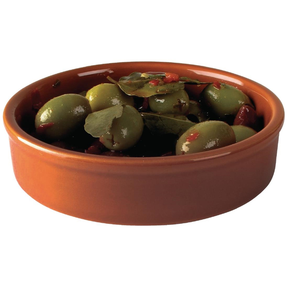 Olympia Rustic Tapasschalen Terrakotta 13,4cm (6 Stück) 1 Olympia Rustic Tapasschalen Terrakotta 13,4cm (6 Stück)