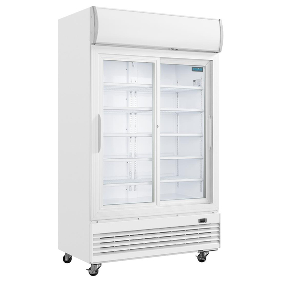 Polar G-Serie Display-Kühlung mit zwei Türen und Schiebetüren des Leuchtkastens 950L 5 Polar G-Serie Display-Kühlung mit zwei Türen und Schiebetüren des Leuchtkastens 950L