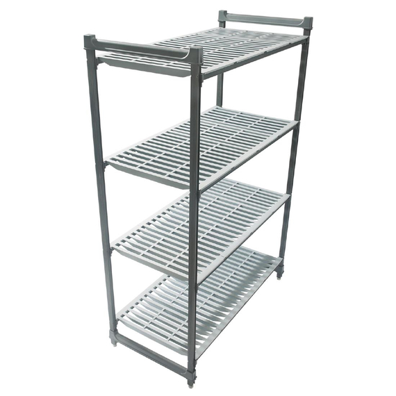 Cambro Stationary Belüftetes Regal mit 4 Ablagen 183 x 91 x 46cm 5 Cambro Stationary Belüftetes Regal mit 4 Ablagen 183 x 91 x 46cm