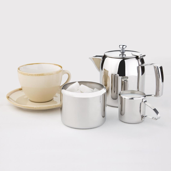 Olympia Cosmos Edelstahl Teekanne 57cl 3 Olympia Cosmos Edelstahl Teekanne 57cl