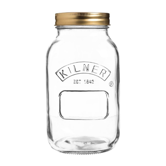 Kilner Weckglas mit Schraubverschluss 1 Liter Kilner Weckglas mit Schraubverschluss 1 Liter