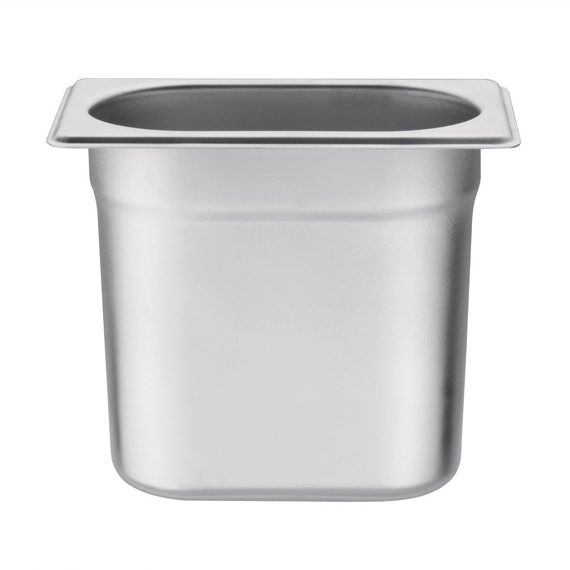 Vogue Edelstahl 1/9 Gastronorm-Behälter 150mm 3 Vogue Edelstahl 1/9 Gastronorm-Behälter 150mm