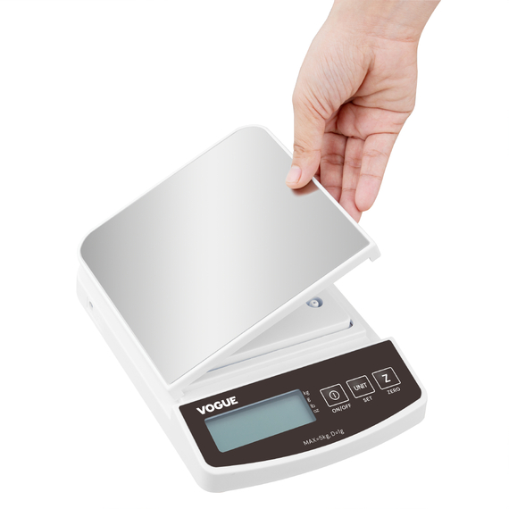 Vogue Elektronische Waage 5kg 3 Vogue Elektronische Waage 5kg