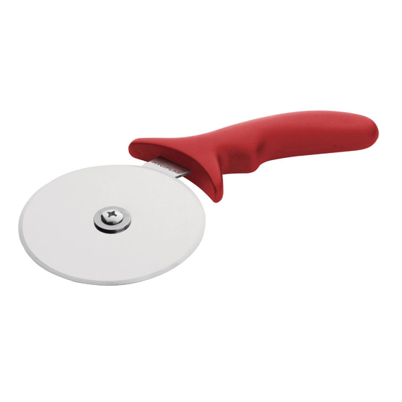 Hygiplas Pizzaschneider 10cm rot 1 Hygiplas Pizzaschneider 10cm rot