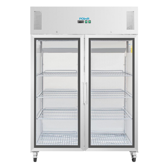 Polar Serie G Gastro Kühlvitrine 2-türig 1200L 1 Polar Serie G Gastro Kühlvitrine 2-türig 1200L