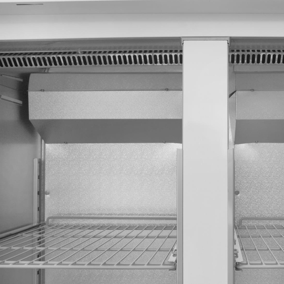 Polar Serie G Kühlschrank Edelstahl mit geteilten Türen 1200L 5 Polar Serie G Kühlschrank Edelstahl mit geteilten Türen 1200L