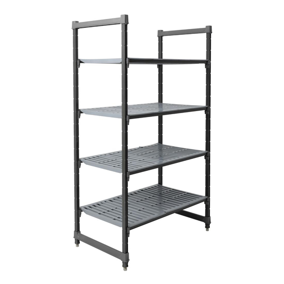 Cambro Stationary Belüftetes Regal mit 4 Ablagen Starter 183 x 107 x 61cm 2 Cambro Stationary Belüftetes Regal mit 4 Ablagen Starter 183 x 107 x 61cm