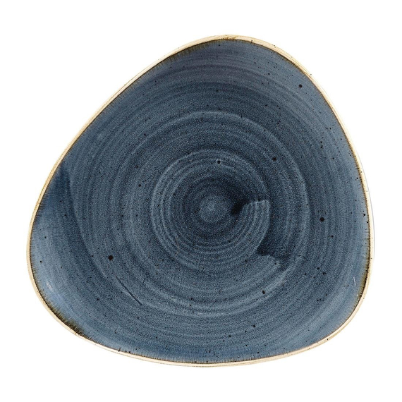 Churchill Stonecast Dreieckige Teller, Blaubeere, 192 mm (12 Stück) Churchill Stonecast Dreieckige Teller, Blaubeere, 192 mm (12 Stück)