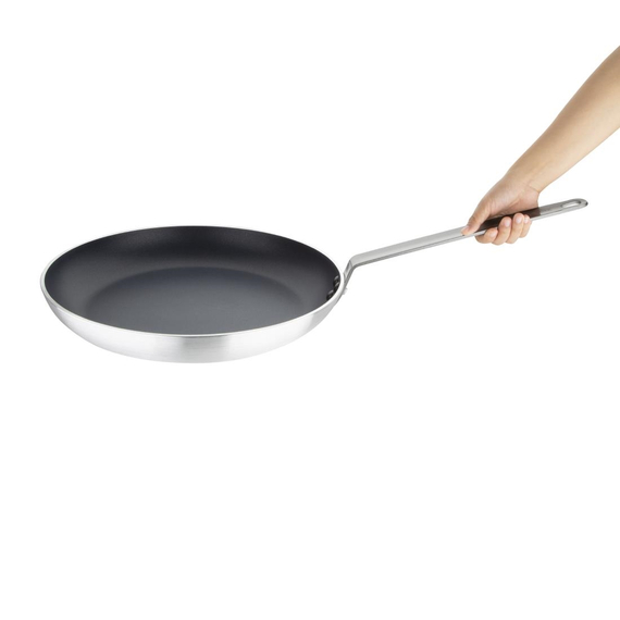 Vogue Aluminium Antihaft-Teflon-Bratpfanne 40cm 3 Vogue Aluminium Antihaft-Teflon-Bratpfanne 40cm