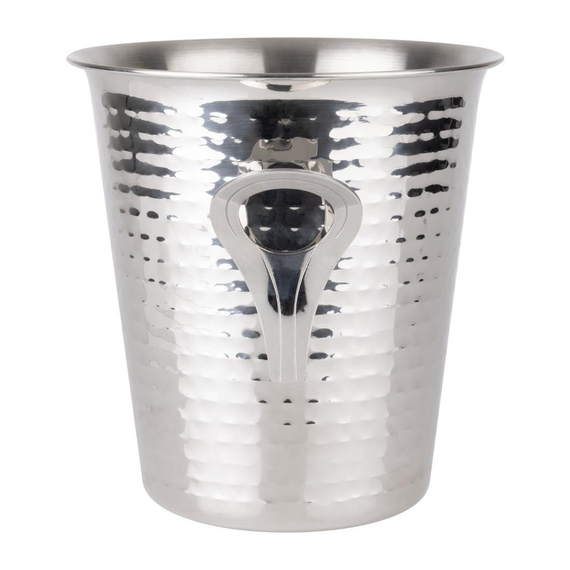 Olympia Flare Weineimer Gehämmert Edelstahl 4,3Ltr 2 Olympia Flare Weineimer Gehämmert Edelstahl 4,3Ltr