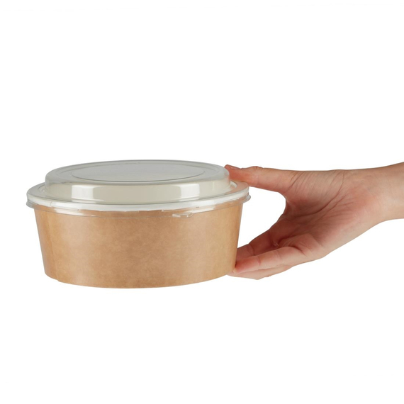 Colpac Recycelbare Einweg Salat Schalen mit Deckel Groß 1300ml ( 150er Pack) (150 Stück) 1 Colpac Recycelbare Einweg Salat Schalen mit Deckel Groß 1300ml ( 150er Pack) (150 Stück)