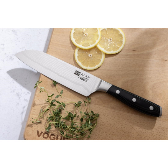 Vogue Tsuki Serie 7 Santokumesser 18cm 2 Vogue Tsuki Serie 7 Santokumesser 18cm