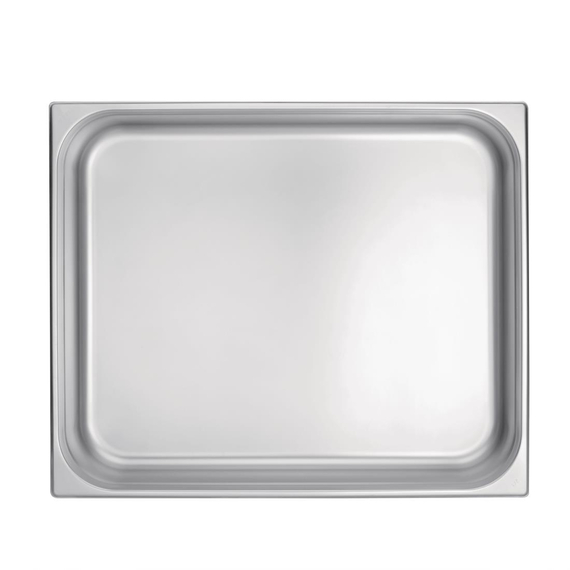 Vogue GN-Behälter Edelstahl 100mm GN2/1 6 Vogue GN-Behälter Edelstahl 100mm GN2/1