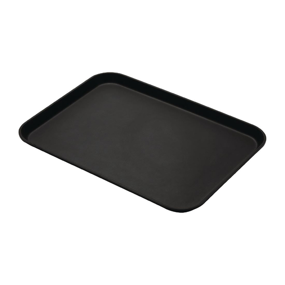 Cambro Camtread Fiberglas Anti-Rutsch-Tablett schwarz 45x65cm (6 Stück) 1 Cambro Camtread Fiberglas Anti-Rutsch-Tablett schwarz 45x65cm (6 Stück)