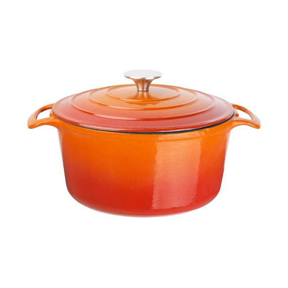 Vogue runder Schmortopf orange groß 1 Vogue runder Schmortopf orange groß