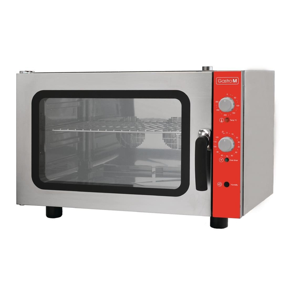 Gastro M Elektrischer Konvektionsofen Bäckerei 4 Roste 400V Gastro M Elektrischer Konvektionsofen Bäckerei 4 Roste 400V