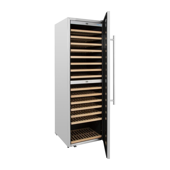 Polar G-Series Dual Zone Weinkühlschrank Edelstahl - 172 Flaschen 1 Polar G-Series Dual Zone Weinkühlschrank Edelstahl - 172 Flaschen