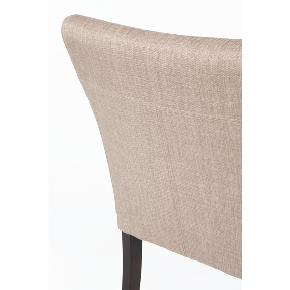 Bolero Esszimmerstühle mit breiter Rückenlehne Sackleinen naturell (2 Stück) 6 Bolero Esszimmerstühle mit breiter Rückenlehne Sackleinen naturell (2 Stück)