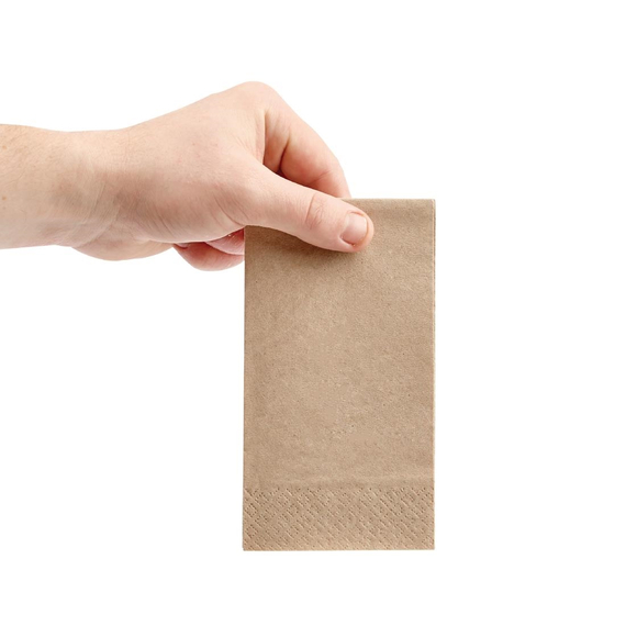 Fiesta Recyclable Lunchservietten 1/8 recyceltes Kraftpapier 33cm (2000 Stück) 2 Fiesta Recyclable Lunchservietten 1/8 recyceltes Kraftpapier 33cm (2000 Stück)