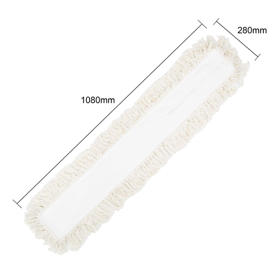 Jantex Mikrofaseraufsatz für V-Besen (1 Paar) 4 Jantex Mikrofaseraufsatz für V-Besen (1 Paar)