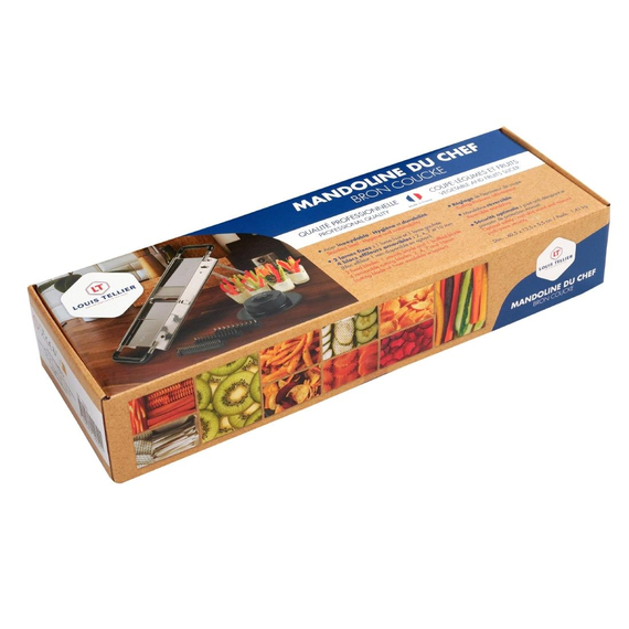 Louis Tellier Die Chef's Mandoline Reversible 1 Louis Tellier Die Chef's Mandoline Reversible