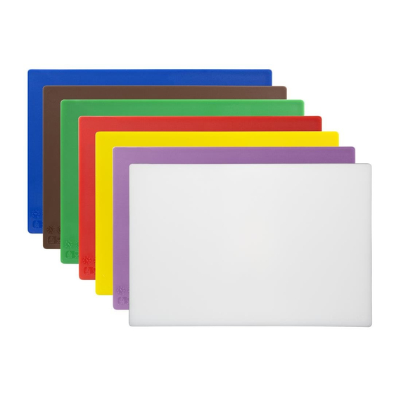 Hygiplas Low Density Schneidebretter (7 Stück) Hygiplas Low Density Schneidebretter (7 Stück)