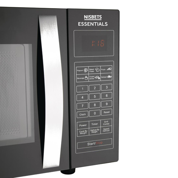 Nisbets Essentials Kommerzielle Mikrowelle 21ltr 750W 4 Nisbets Essentials Kommerzielle Mikrowelle 21ltr 750W