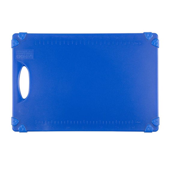 Hygiplas Commercial Grip Schneidebrett Blau 458x306mm 1 Hygiplas Commercial Grip Schneidebrett Blau 458x306mm