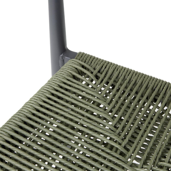 Bolero Eden PE Twist Rattan Outdoor Armstuhl Grün (4 Stück) 3 Bolero Eden PE Twist Rattan Outdoor Armstuhl Grün (4 Stück)