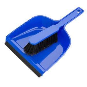 Jantex Kehrschaufel- und Bürstenset - Blau