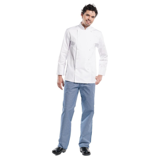 Chaud Devant Hilton Poco Kochjacke lange Ärmel weiß S 1 Chaud Devant Hilton Poco Kochjacke lange Ärmel weiß S