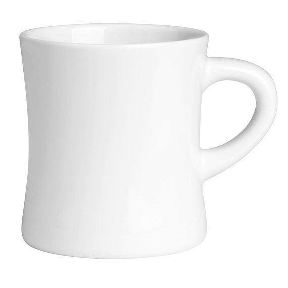 Olympia Whiteware Schmale Tasse 300ml (6 Stück) 4 Olympia Whiteware Schmale Tasse 300ml (6 Stück)