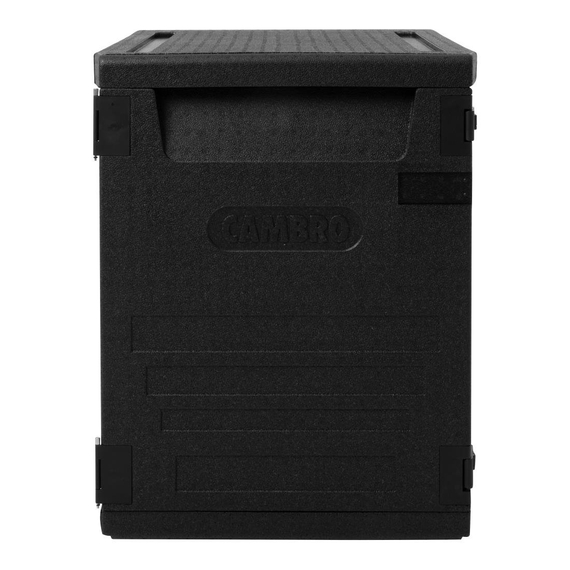 Cambro isolierter Frontlader Lebensmitteltransportbehälter 126L mit 9 Schienen Cambro isolierter Frontlader Lebensmitteltransportbehälter 126L mit 9 Schienen