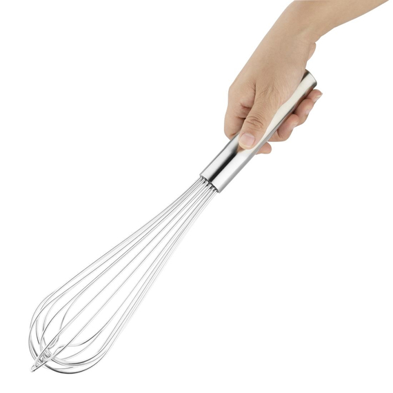 Vogue Schneebesen 35cm Edelstahl 8 Drähte 1 Vogue Schneebesen 35cm Edelstahl 8 Drähte