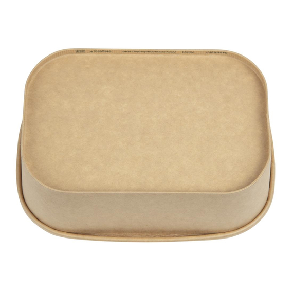 Colpac Stagione Recycelbare mikrowellengeeignete Lebensmittelbehälter 750ml (300 Stück) 3 Colpac Stagione Recycelbare mikrowellengeeignete Lebensmittelbehälter 750ml (300 Stück)