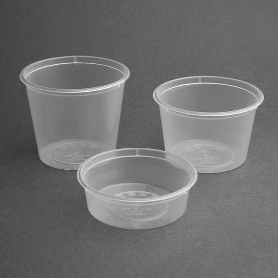 Fiesta, recycelbarer Kunststoff, mikrowellengeeignet, 50 ml (100 Stück) 5 Fiesta, recycelbarer Kunststoff, mikrowellengeeignet, 50 ml (100 Stück)