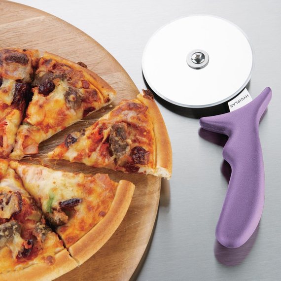 Hygiplas pizzaschneider 102mm lila 3 Hygiplas pizzaschneider 102mm lila