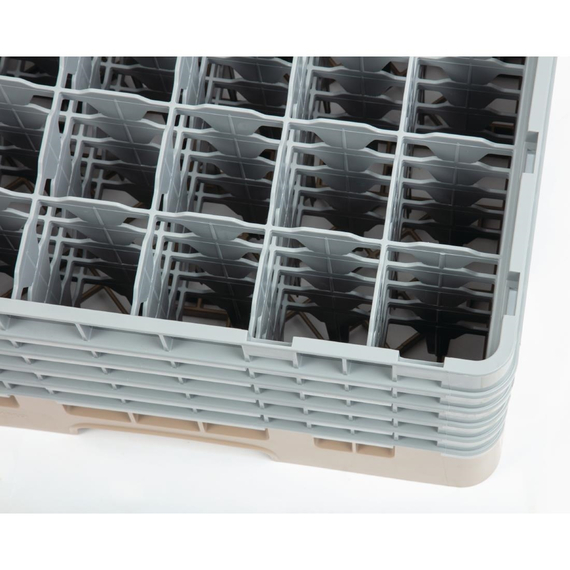 Cambro Gläserspülkorb beige mit 36 Fächern max Glashöhe 25,7cm 2 Cambro Gläserspülkorb beige mit 36 Fächern max Glashöhe 25,7cm