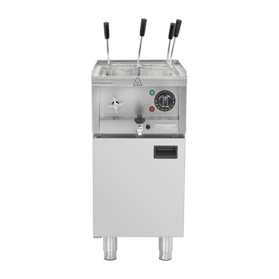 Buffalo 600 Serie freistehender elektrischer Nudelkocher 1 Buffalo 600 Serie freistehender elektrischer Nudelkocher