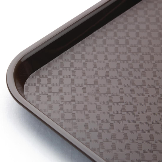 Olympia Kristallon Fast-Food-Tablett braun 34,5 x 26,5cm 2 Olympia Kristallon Fast-Food-Tablett braun 34,5 x 26,5cm