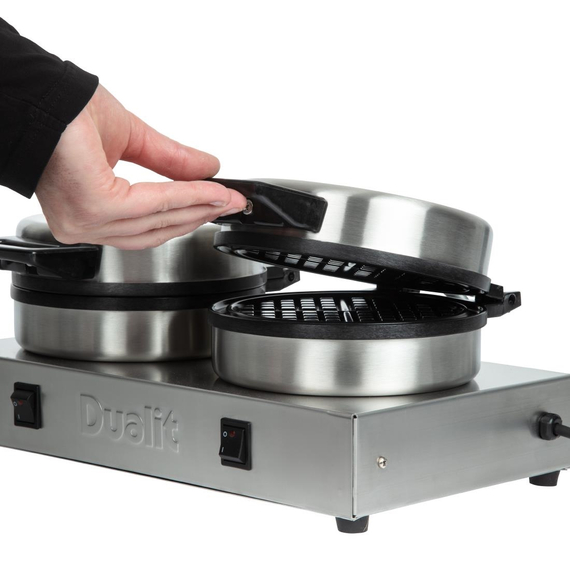 Dualit doppeltes Waffeleisen 74002 5 Dualit doppeltes Waffeleisen 74002